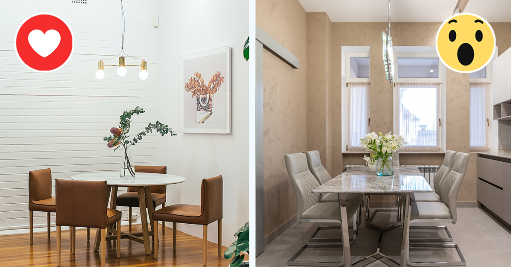 Which table shape is right for your dining area? Here's how you can tell.