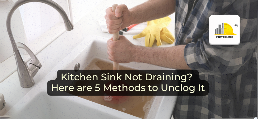 Kitchen Sink Not Draining? Here are 5 Methods to Unclog It